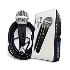 Kit 10 Caixa 250w + 1 microfone com fio