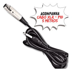 Kit 5 Microfones com fio M58 