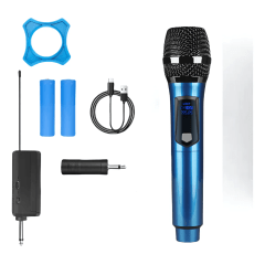 Kit 8 Karaokê Caixa 100W + 1 Microfone sem fio 