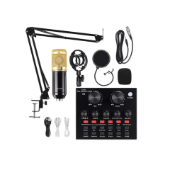 Kit Completo de Áudio Multifunção – Gravação, Live e Podcast