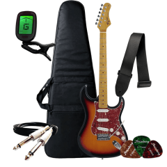 Kit Guitarra Tagima Stratocaster Tg530 + Acessórios