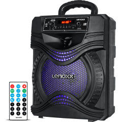 Kit 1 Karaoke 1 Caixa + microfone com cabo de 5 metros