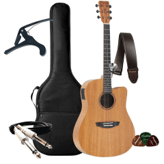 Kit Violao Strinberg Forest Fs4d Folk + Acessórios