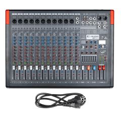 Mesa 12 Canais K-Audio MP124 Mesa 12 Canais K-Audio MP124