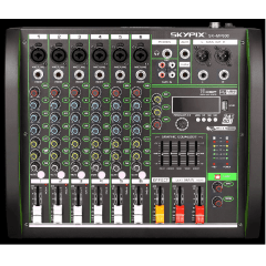 Mesa 6 Canais Profissional Skypix SK-Mp600 Mesa 6 Canais Profissional Skypix SK-Mp600