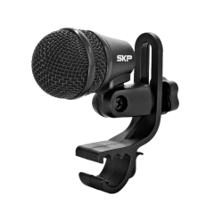 Kit De Microfone p/ Bateria Skp Drum 7 (Cor Preto)
