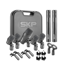 Kit Microfones p/ BATERIA SKP DRUM 7