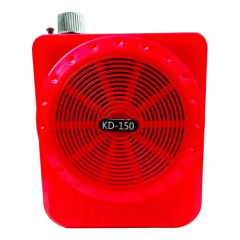 Microfone com Mini caixa de som Recarregavel Vermelho