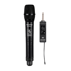 Microfone De Mão Sem Fio Com Transmissor P10 Sk-pro100
