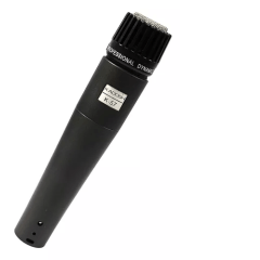 Microfone Dinâmico Para Instrumento E Voz Kadosh K-57 Cor Preto