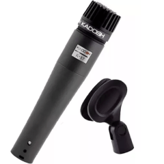 Microfone Dinâmico Para Instrumento E Voz Kadosh K-57 Cor Preto