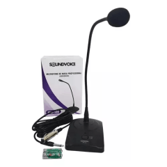 Microfone Gooseneck Soundvoice MM100X com phantom power