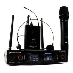 Microfone Headset e Bastão Kadosh K 502C sem Fio