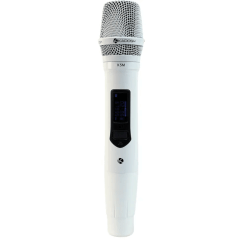 Microfone Kadosh K 501M Sem Fio Branco Microfone Kadosh K 501M Sem Fio Branco