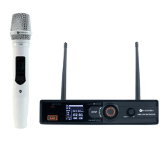 Microfone Kadosh K 501M Sem Fio Branco Microfone Kadosh K 501M Sem Fio Branco