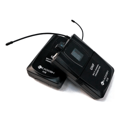 Microfone Sem Fio Duplo Head Set Kadosh K502h