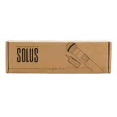 Microfone Solus Sem Fio Mm-110 Preto