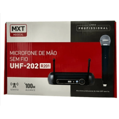 Microfones Mxt Uhf-202 Sem fio