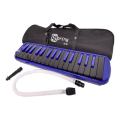 Escaleta Spring SG32 32 Notas Cor Azul/Preto