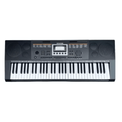 Teclado Musical M-T4500 com 500 Tons E Timbres E 61 Teclas Sensitivas