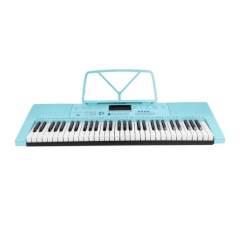 Teclado Musical Mxt 61 Teclas C/300 Timbres Azul 