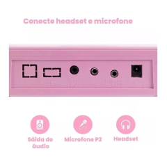 Teclado MXT 1280 ROSA