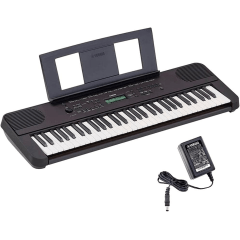 Teclado Yamaha 61 Teclas Arranjador Psr E360 Preto