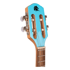 Banjo Eletroacústico Passivo Azul Com Aro Cromado Marquês