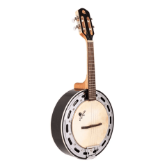 Banjo Marquês Eletroacústico Passivo Preto Com Aro Cromado Banjo Marquês Eletroacústico Passivo Preto Com Aro Cromado
