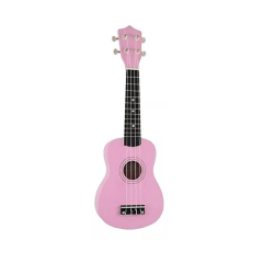 Andaluz UKS01 ukulele soprano cor rosa