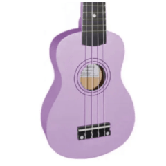 Ukulele Andaluz Soprano Acustico UKS01 Purple