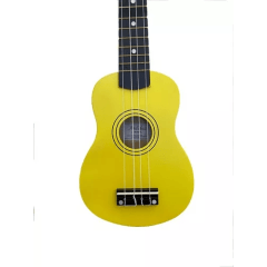 Ukulele Andaluz Soprano Uks01 Ag Verde Cor Amarelo