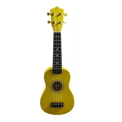 Ukulele Andaluz Soprano Uks01 Ag Verde Cor Amarelo