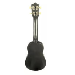 Ukulele Soprano Black Andaluz Preto Fosco Uks-01 Bk