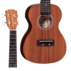 Ukulele Vogga Elétrico Concert Mahogany 