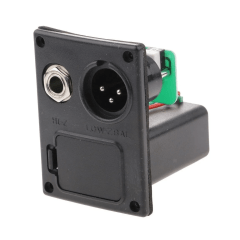 Caixa Bateria 9v Captador Ativo Equalizador Violão Xlr P10