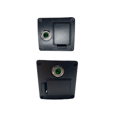 Caixa Box De Bateria Compativel Com Captador Teq 8 - Cor Preto