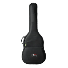 Capa Bag Violão Folk Preta Luxo Acolchoada Avs