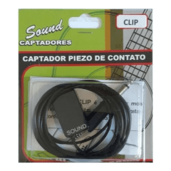 Captador De Clip Encaixe P/ Violão e Ukulele