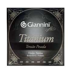 Encordoamento Violao Ny Giannini Titaniun pesado Encordoamento Violao Ny Giannini Titaniun pesado