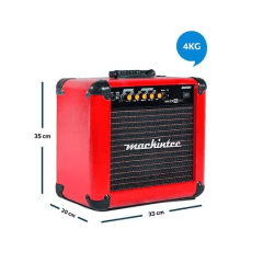 Cubo Mackintec Maxx 15 p/ Guitarra 15W vermelha Cubo Mackintec Maxx 15 p/ Guitarra 15W vermelha