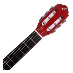 Violão Clássico Giannini N-14 Natural Tampo Sabina Verniz Brilhante Com Cordas De Nylon
