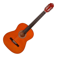Violão Clássico Giannini N-14 Natural Tampo Sabina Verniz Brilhante Com Cordas De Nylon