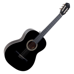 Violão Clássico Giannini N-14 Preto Cordas Nylon Verniz Brilhante