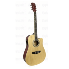 Violão Eletrico Cutway Mogno Aço 41" Mxt Madeira Natural 
