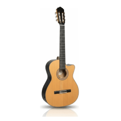 Violão Elétrico Destro Nylon Myth Mt39nce Afinador Digital