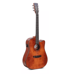 Violão Elétrico Folk Waldman Sólido Anápolis Dcex-1141 & Bag