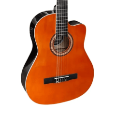 Violão Eletroacústico Aço Myth Orange Dark Brown