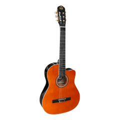 Violão Eletroacústico Aço Myth Orange Dark Brown