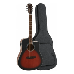 Violão Eletroacústico Zellmer Heritage Brownburst Fosco Violão Eletroacústico Zellmer Heritage Brownburst Fosco